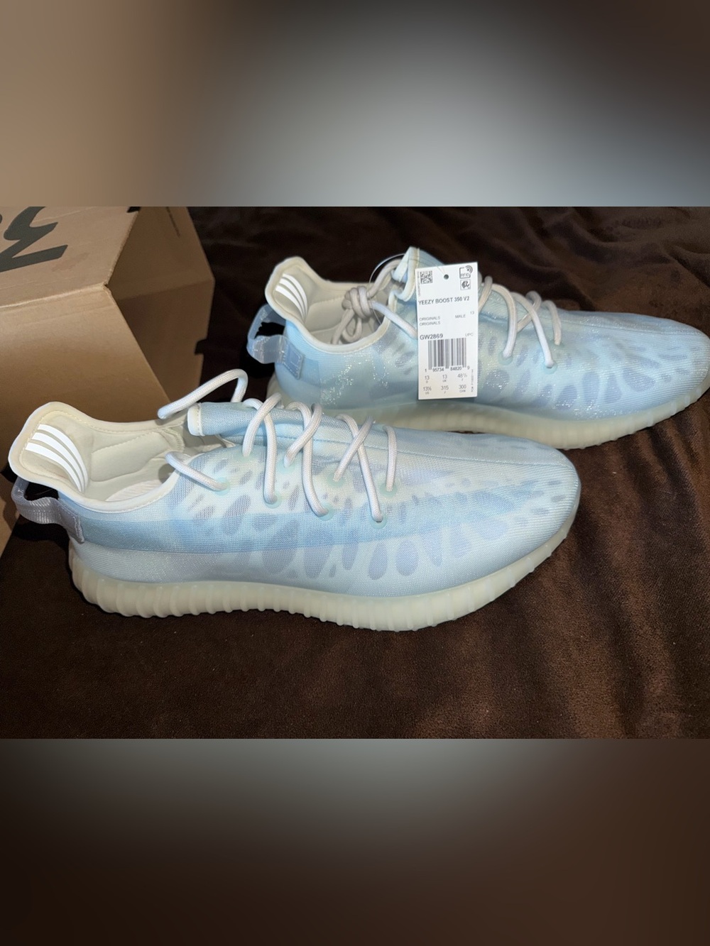 adidas Kids Sneakers in Light Blue and White